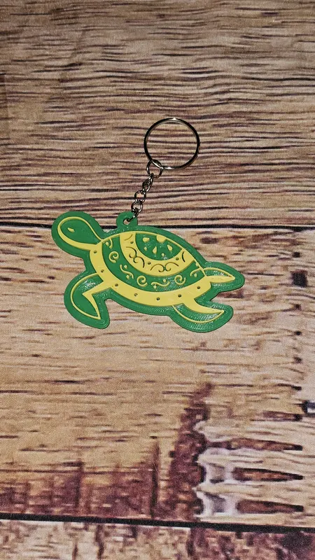 Custom Keychain - Personalized 3D printed keychain